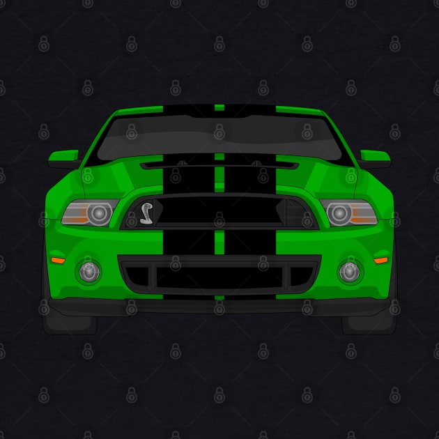 MUSTANG SHELBY GT500 GREEN by VENZ0LIC